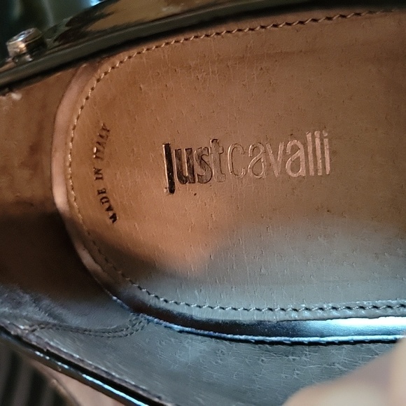 Just Cavalli Man Party Shoes Size 39 EU Italy - Picture 7 of 9